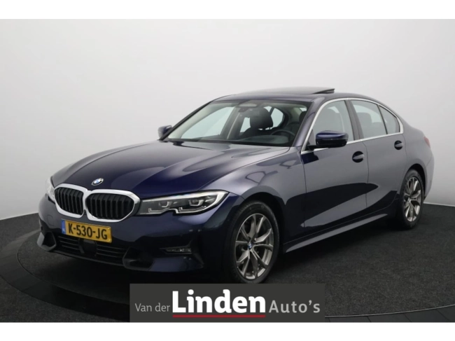 BMW 3 Serie - 318 High Executive Edition | Live Cockpit | Schuif-Kantel Dak | 360° Camera | Leer