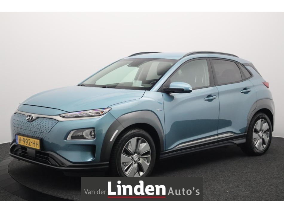 Hoofdafbeelding Hyundai KONA - EV Premium 64 kWh | SOH 100% | Leer | Navigatie | Carplay&Android |