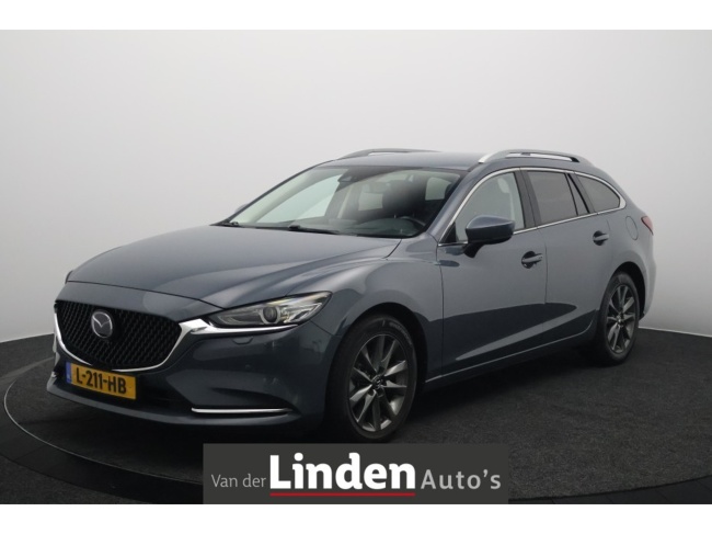 Mazda 6 - Sportbreak 2.0 SkyActiv-G 165 Comfort Plus | Trekhaak | 360° Camera | Head up display | Leer